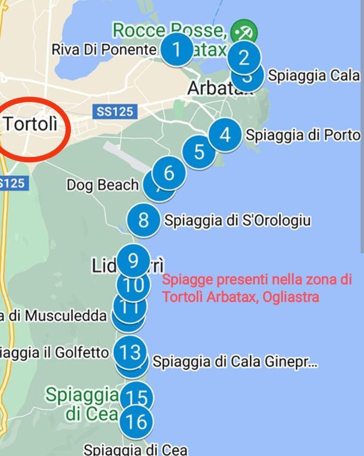 Apartamento Sadomunostra Tortolì Exterior foto
