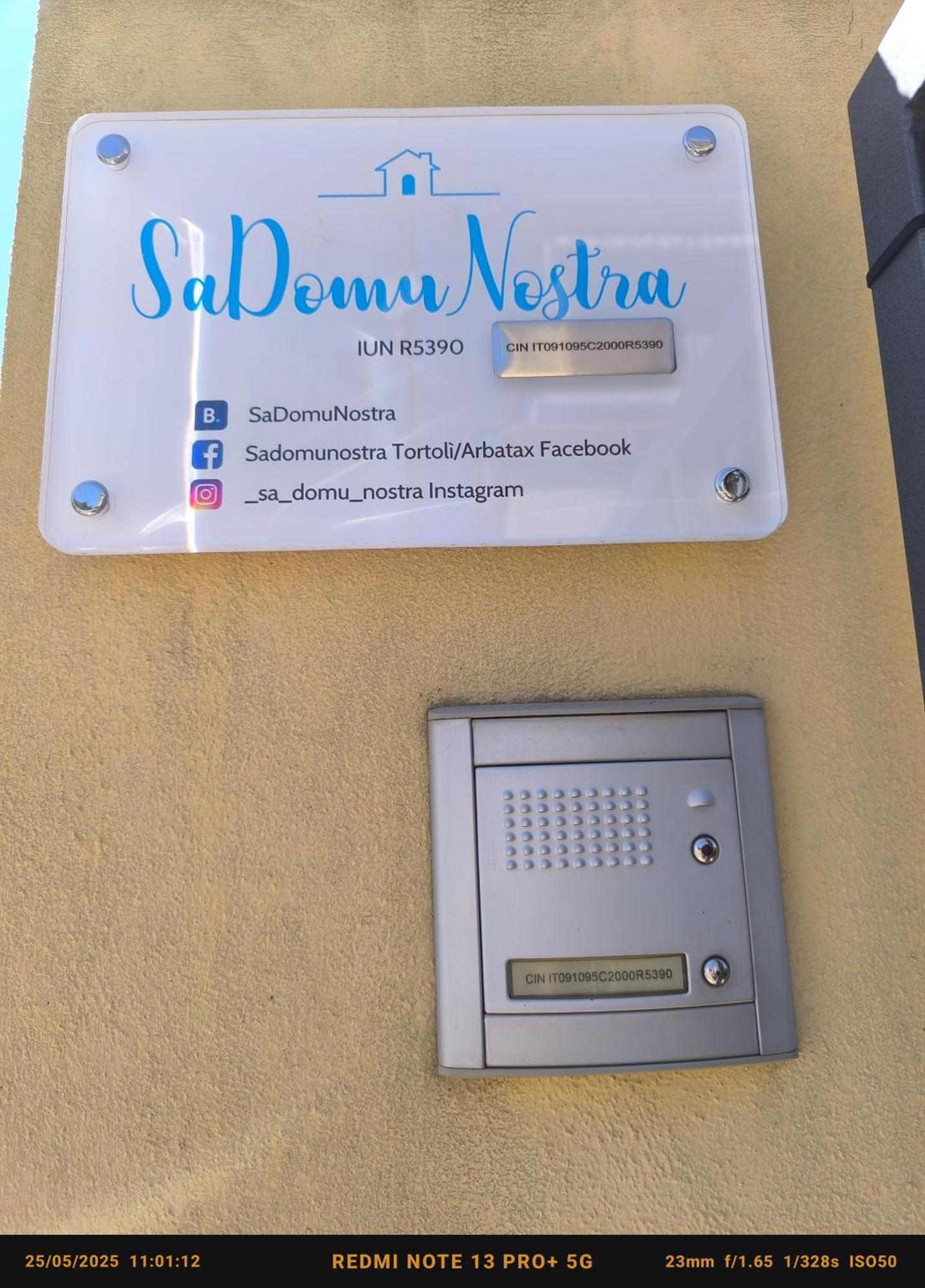 Apartamento Sadomunostra Tortolì Exterior foto